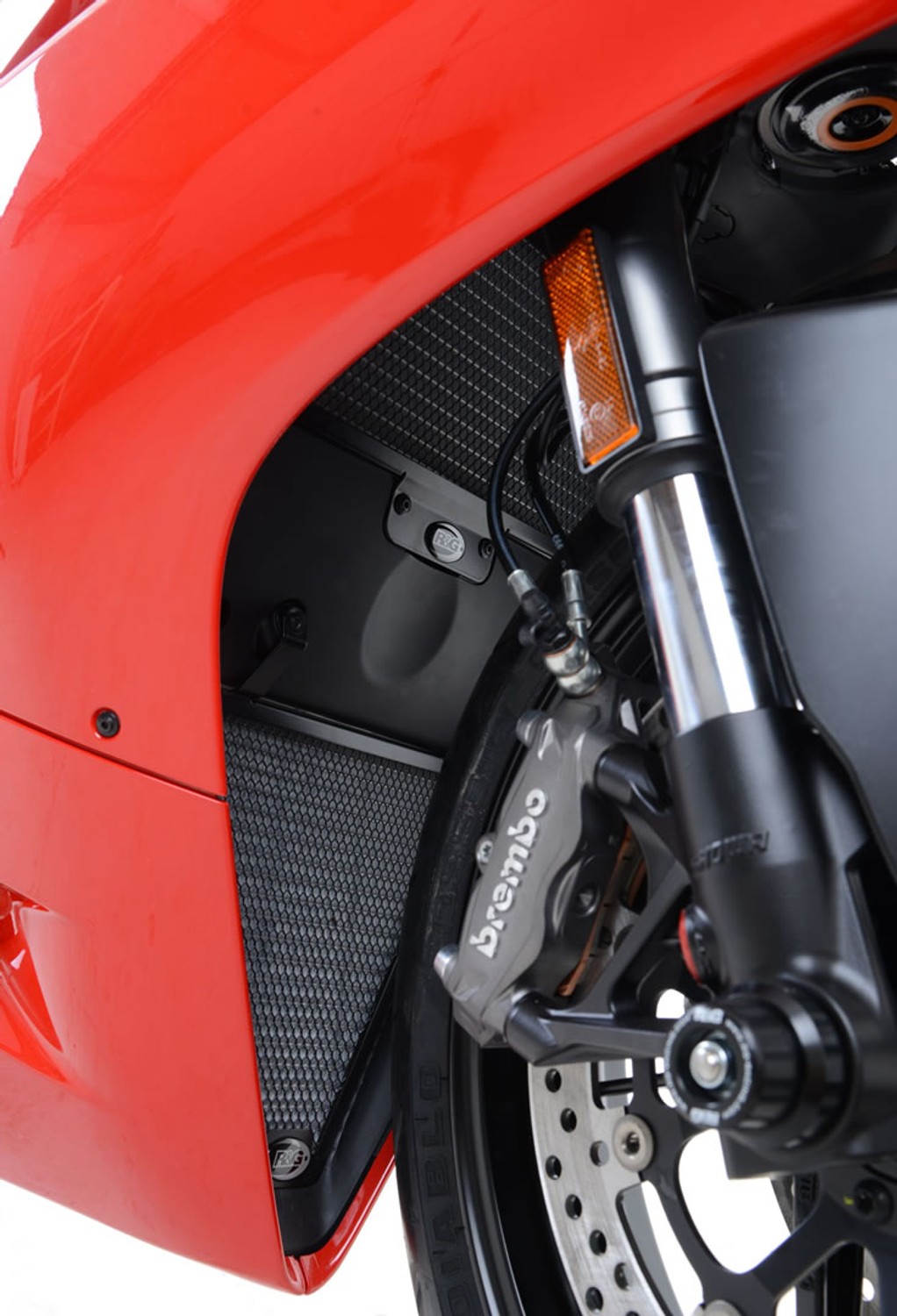 R&G Racing Radiator Guard for the Ducati 899 Panigale '11-'19 / 959 Panigale '08-'21 R&G Racing Radiator Guard for the Ducati 899 Panigale '11-'19 / 959 Panigale '08-'21
